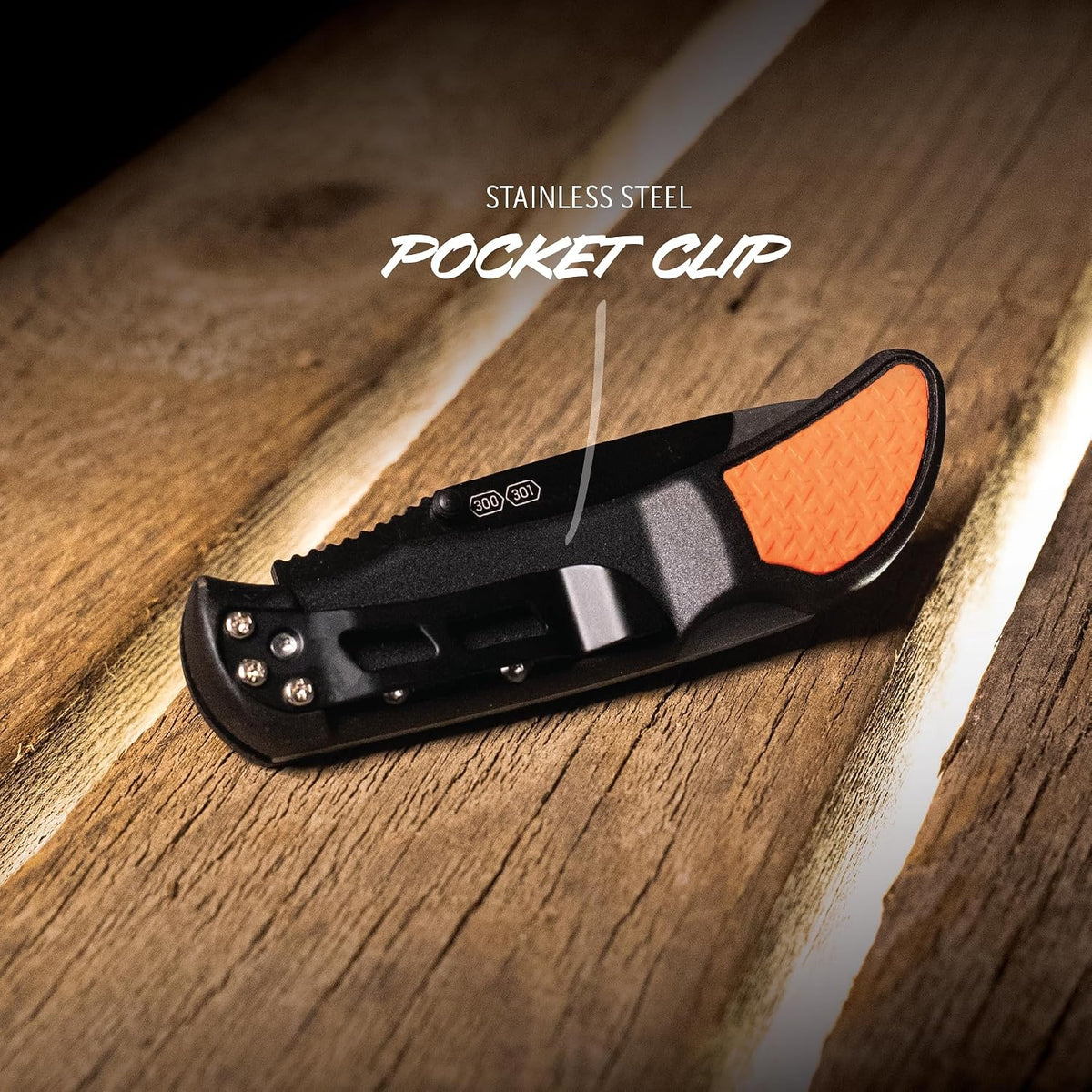 OUTDOOR EDGE 3.0" RazorLite EDC Knife, Blaze Orange