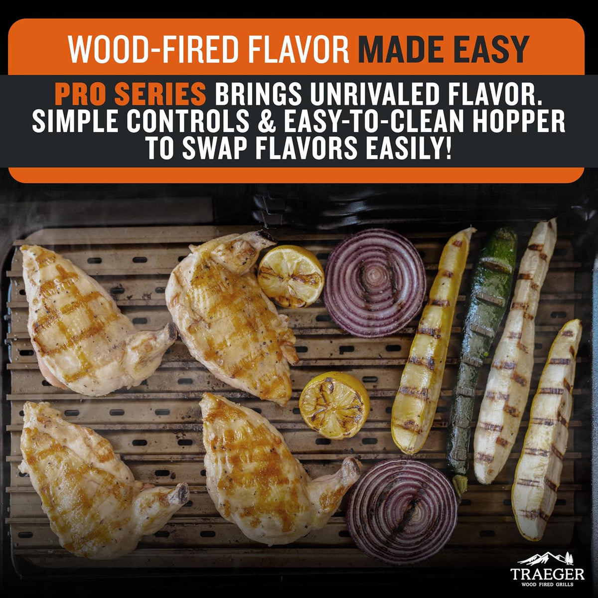 Traeger Pro 22 Wood Pellet Grill & Smoker, 572 Sq In