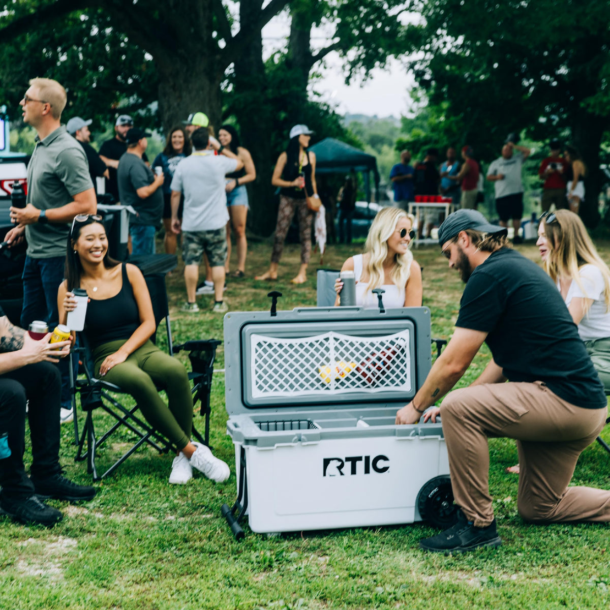 RTIC 72 QT Ultra-Light Wheeled Hard Cooler