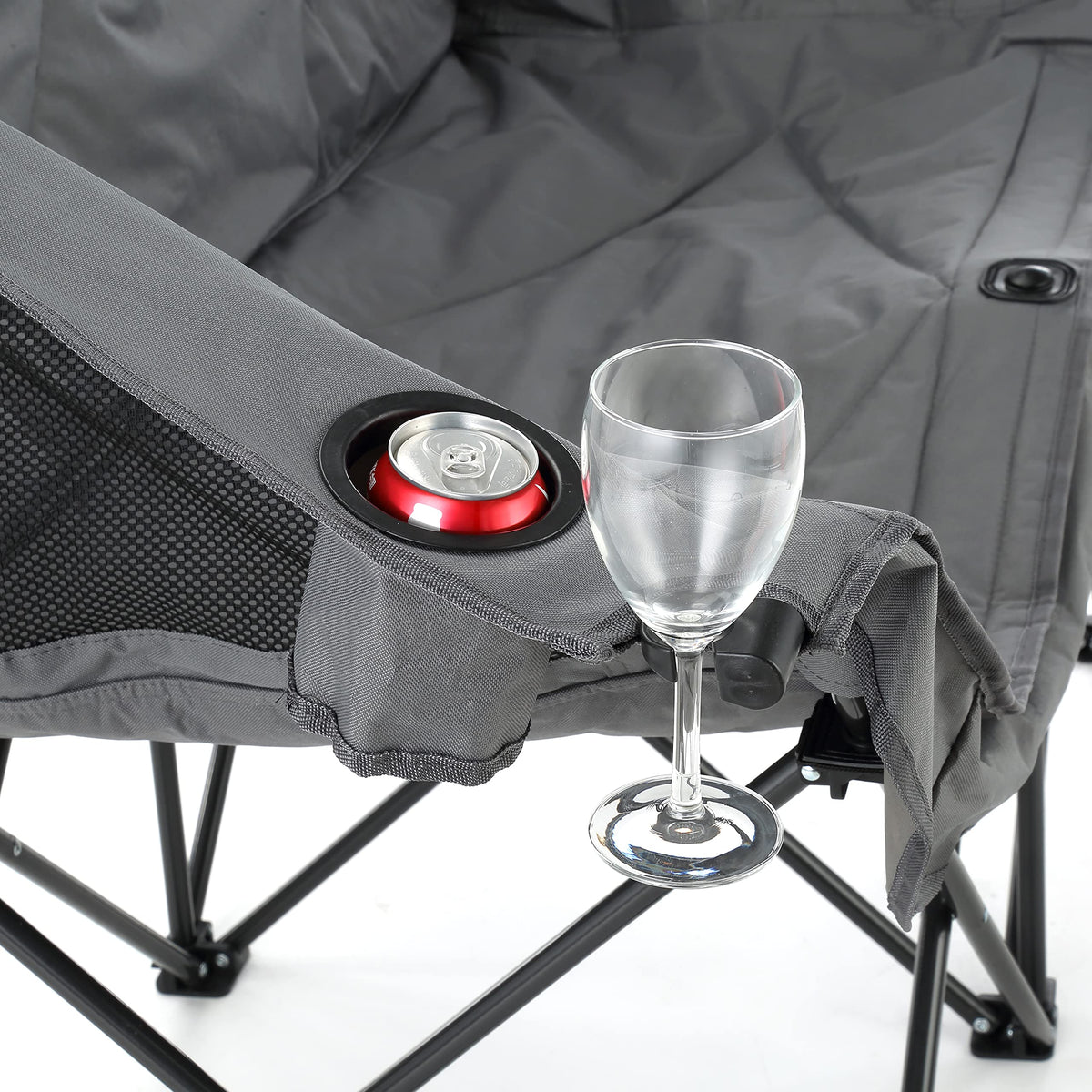 ARROWHEAD OUTDOOR Portable Folding Double Duo Camping Chair Loveseat