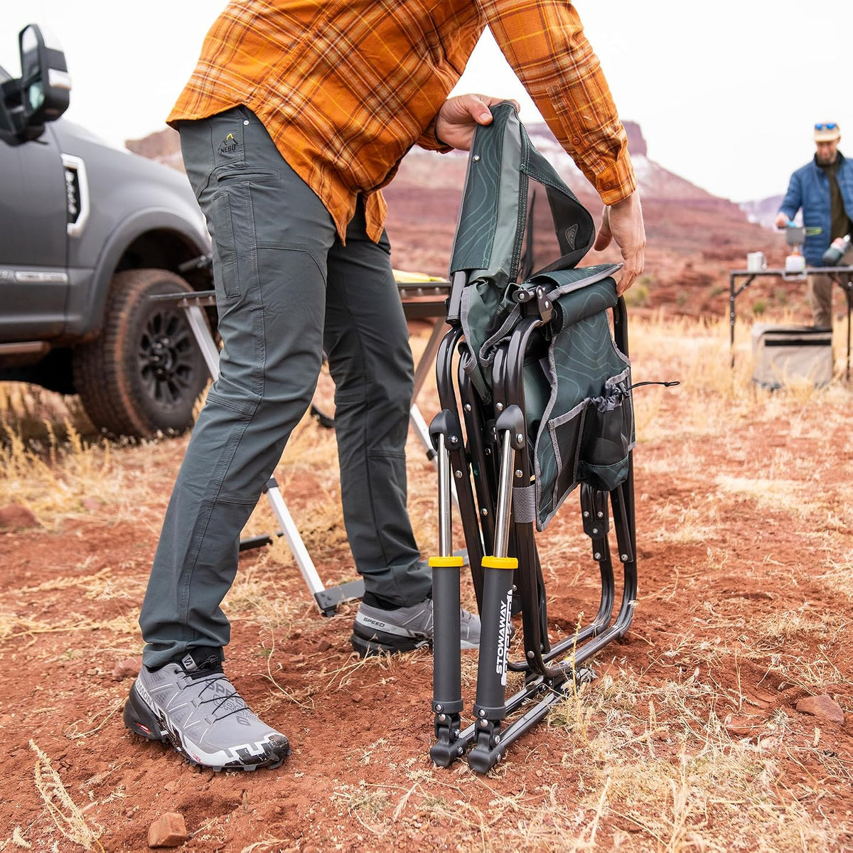 GCI Outdoor Stowaway Rocker - Hunter Topo
