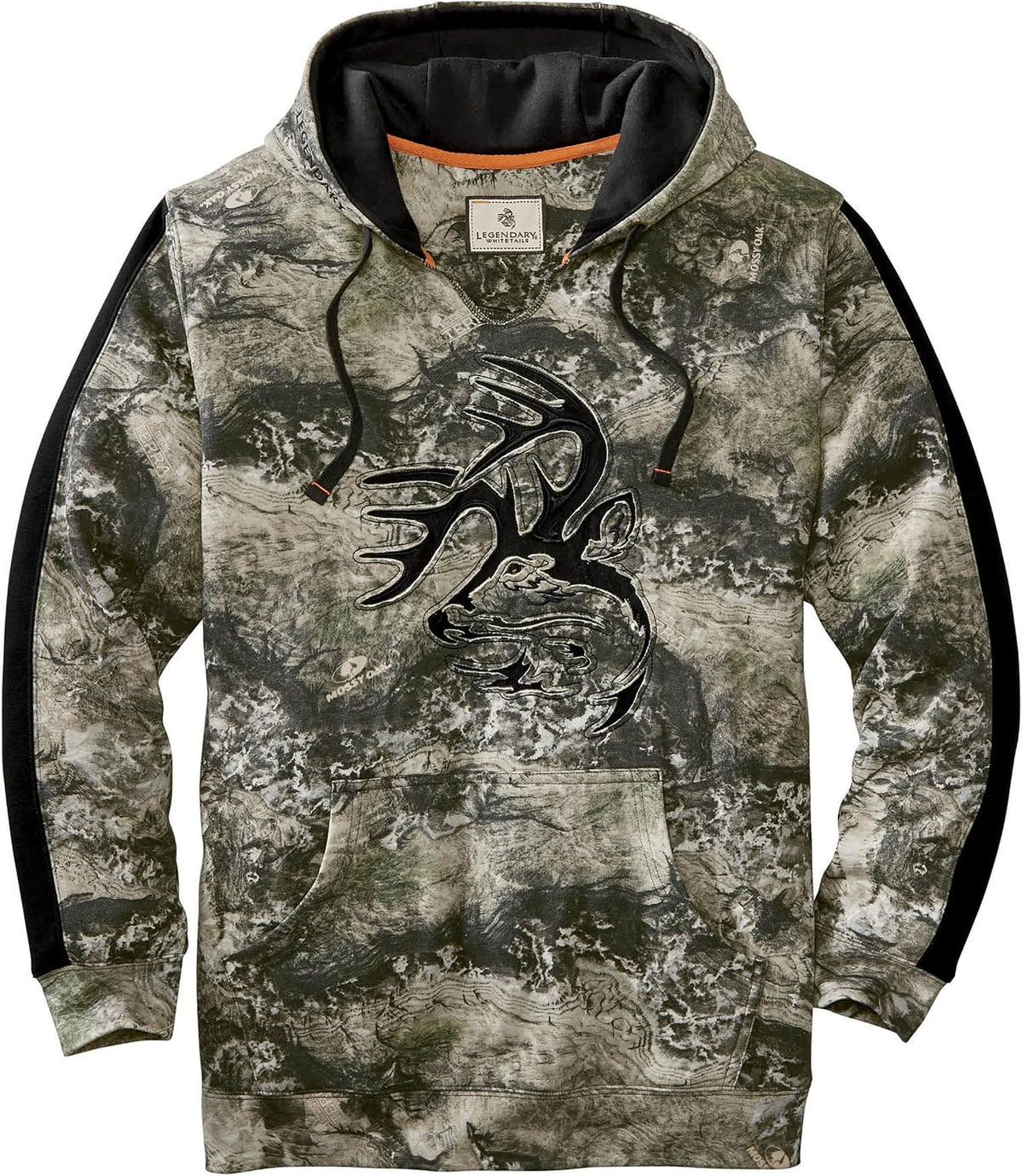 Legendary Whitetails Mens Camo Pullover Hoodie Hunting Sweatshirt