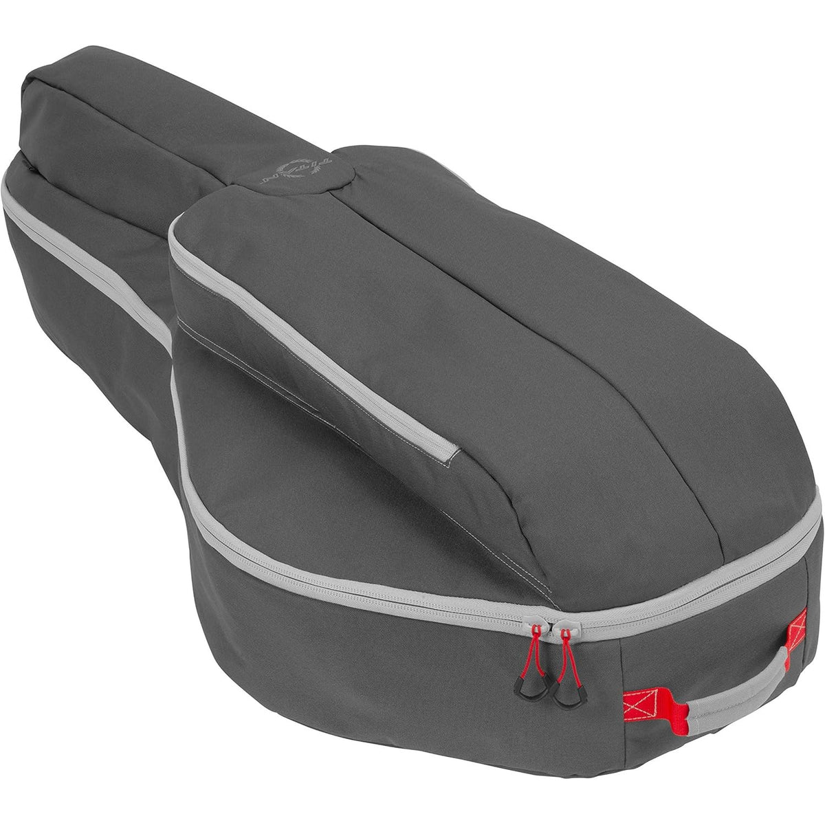 Allen Company Titan Krait Crossbow Case (37"x19.5") Fits Most Narrow Width Bows - Gray/Red - Padded Case - Carry Handle, Backpack Straps - 2 Oversized Pockets for Bolts, Quivers - Crossbow Accessories