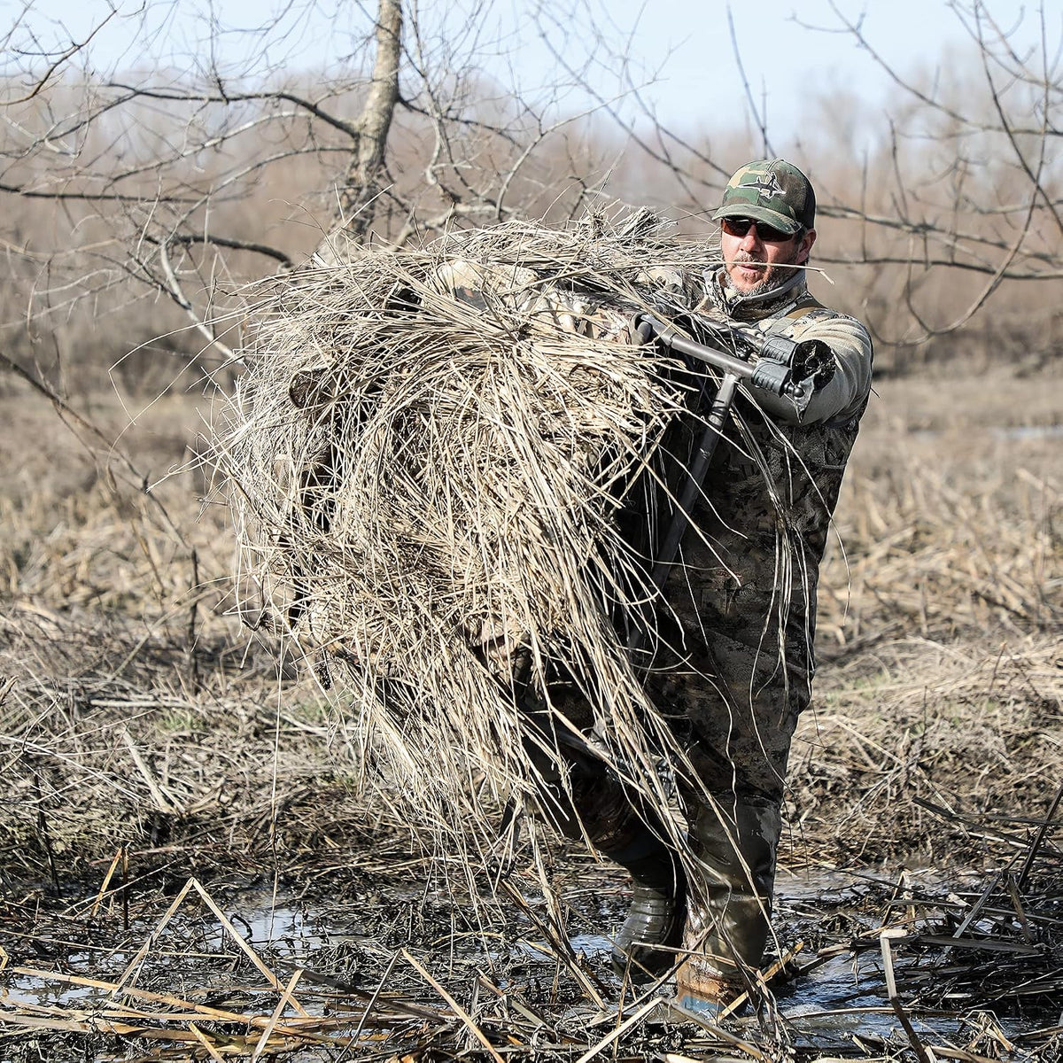 Momarsh Invisi Lay Blind System for Waterfowl Hunting in Optifade Marsh