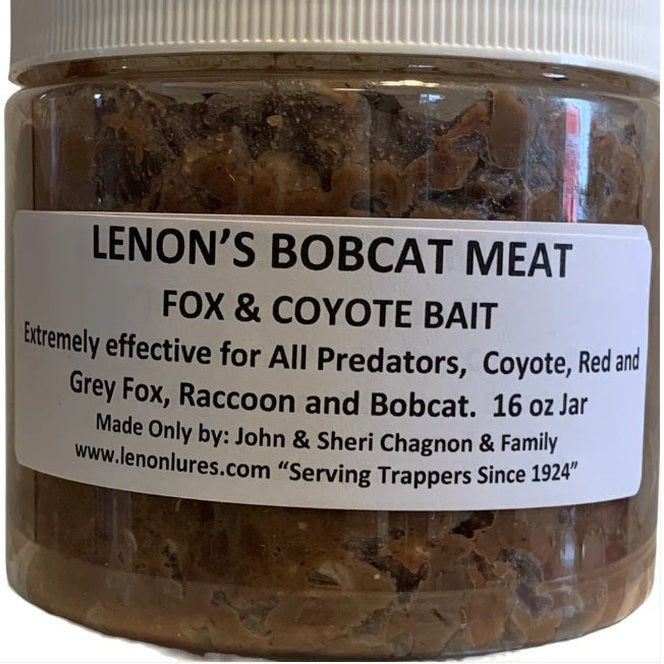 Lenon Lures Bobcat Meat