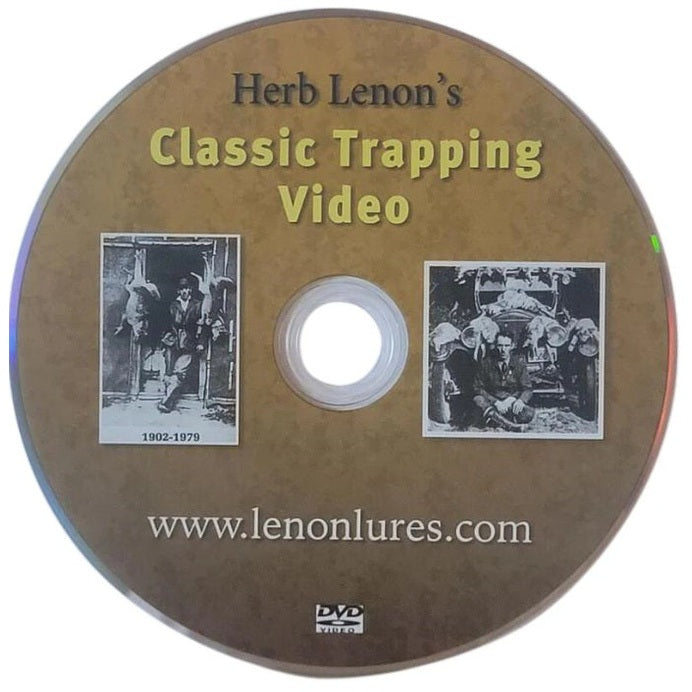 Classic Video by Herb Lenon DVD Trapping Instruction