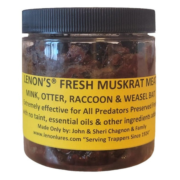 Lenon Lures Fresh Preserved Muskrat Meat Bait