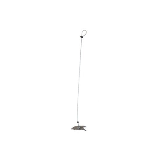 Heavy Duty 18" Berkshire Disposable Ground Cable Stake Anchors (1 Dozen)