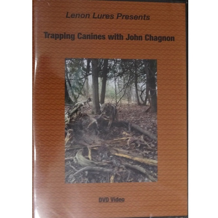 DVD Video Lenon Lures Presents Trapping Canines with John Chagnon 2025 Release