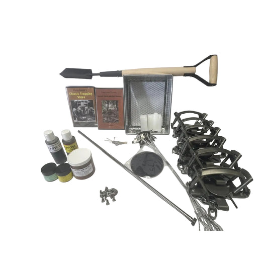 MB 550 offset jaw trapping kit coyote and fox trapping gear