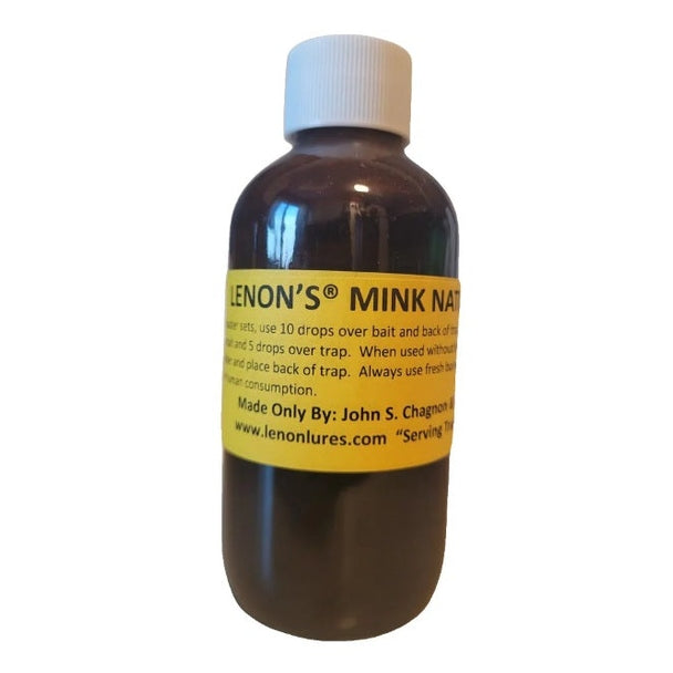 Lenon Lures Mink Nature's Call - Lure / Scent Choice Mink Glands and Female Mink Secretions