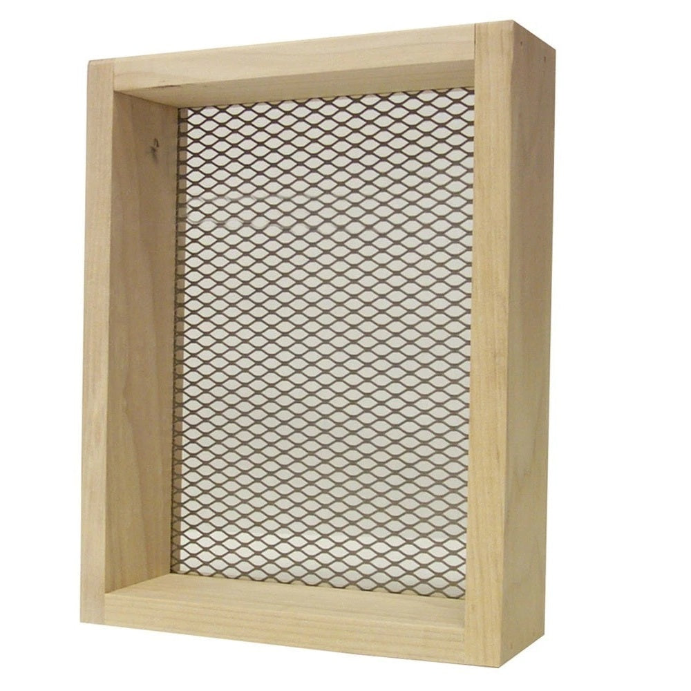 Pete Rickard Mesh Wood Frame Deluxe Sifter 1/4In