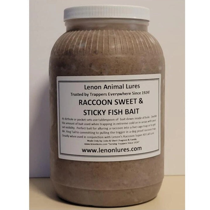 Lenon Lures Raccoon Sweet & Sticky Fish Paste Bait