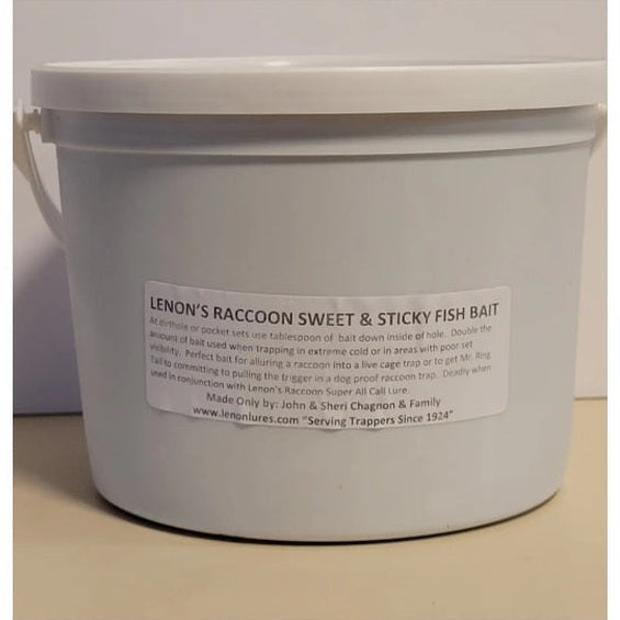 Lenon Lures Raccoon Sweet & Sticky Fish Paste Bait